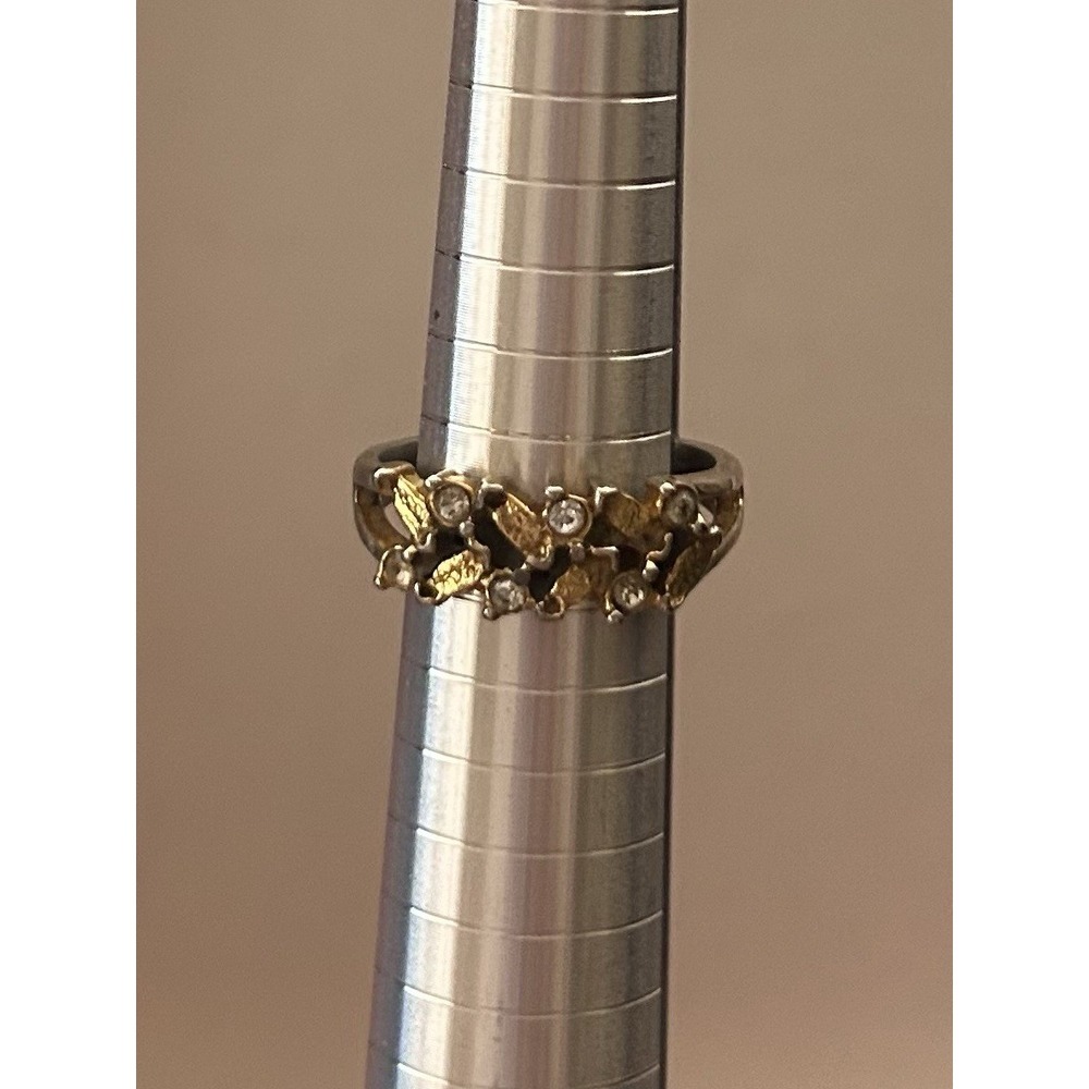 Yellow Gold Diamond Prong Wedding/Anniversary Band Ring Women's 6.5 2mm